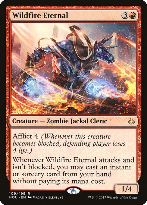 Hour of Devastation - 109 - Wildfire Eternal - Rare - R - Non-foil