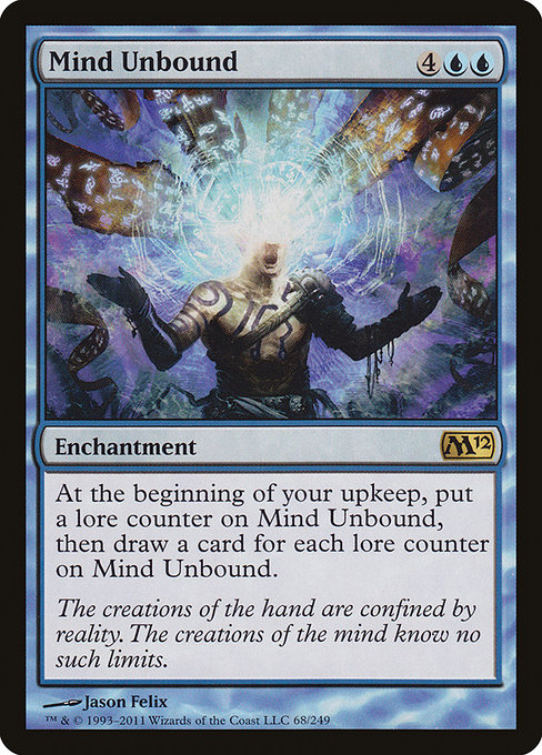 Magic 2012 - 68 - Mind Unbound - Rare - U - Foil