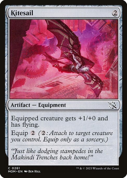 March of the Machine - 261 - Kitesail - Common - C - Non-foil