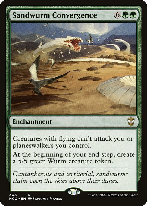 New Capenna Commander - 308 - Sandwurm Convergence - Rare - G - Non-foil