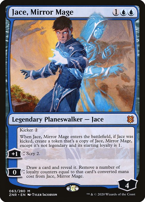 Zendikar Rising - 63 - Jace, Mirror Mage - Mythic - U - Foil