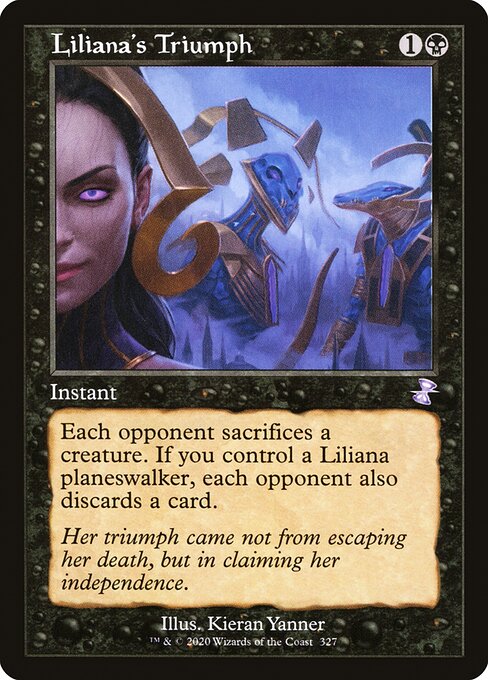 Time Spiral Remastered - 327 - Liliana's Triumph - Special - B - Non-foil