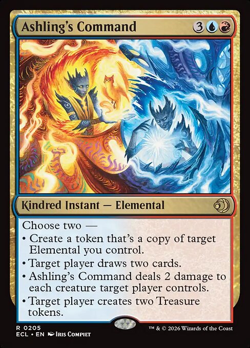 Lorwyn Eclipsed - 205 - Ashling's Command - Rare - UR - Non-foil