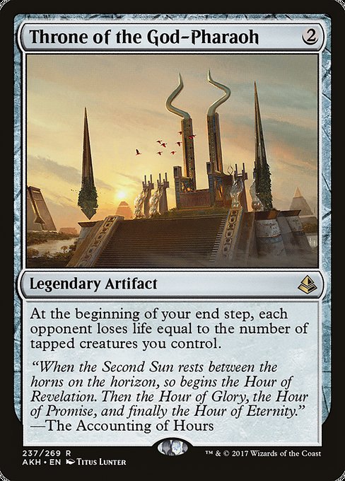 Amonkhet - 237 - Throne of the God-Pharaoh - Rare - C - Non-foil