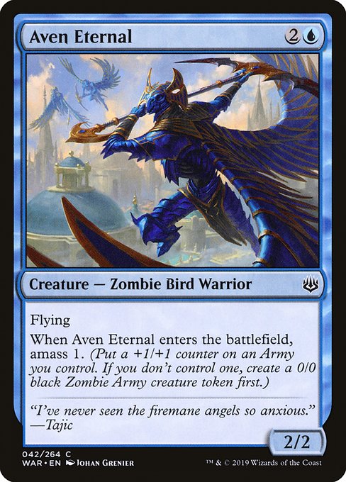 War of the Spark - 42 - Aven Eternal - Common - U - Non-foil