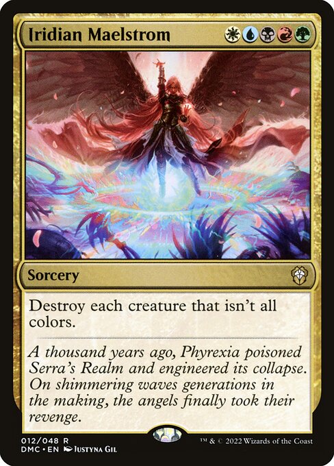 Dominaria United Commander - 12 - Iridian Maelstrom - Rare - Multi - Non-foil