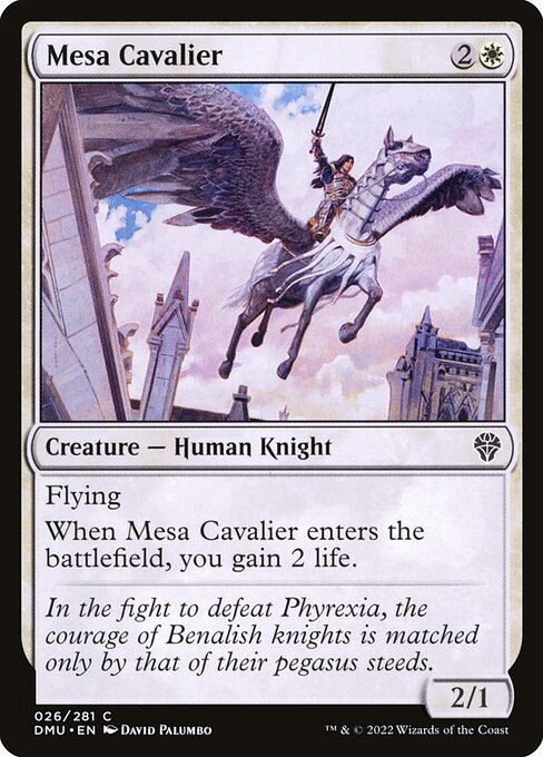 Dominaria United - 26 - Mesa Cavalier - Common - W - Non-foil