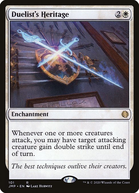 Jumpstart - 101 - Duelist's Heritage - Rare - W - Non-foil