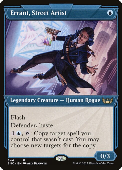 Streets of New Capenna - 344 - Errant, Street Artist - Rare - U - Non-foil