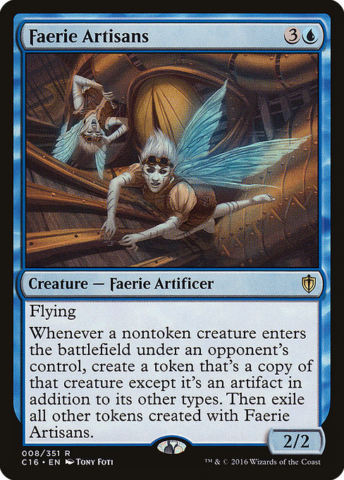 Commander 2016 - 8 - Faerie Artisans - Rare - U - Non-foil