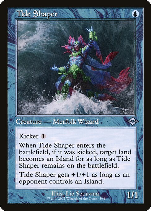 Modern Horizons 2 - 394 - Tide Shaper - Uncommon - U - Foil