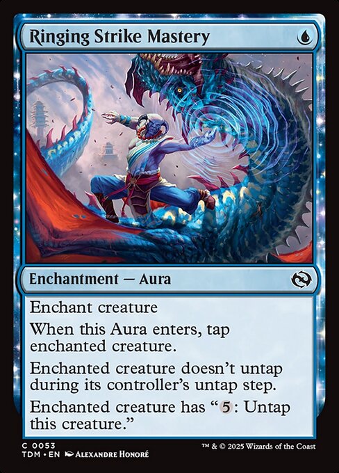 Tarkir: Dragonstorm - 53 - Ringing Strike Mastery - Common - U - Non-foil