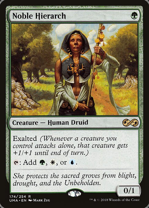 Ultimate Masters - 174 - Noble Hierarch - Rare - G - Non-foil