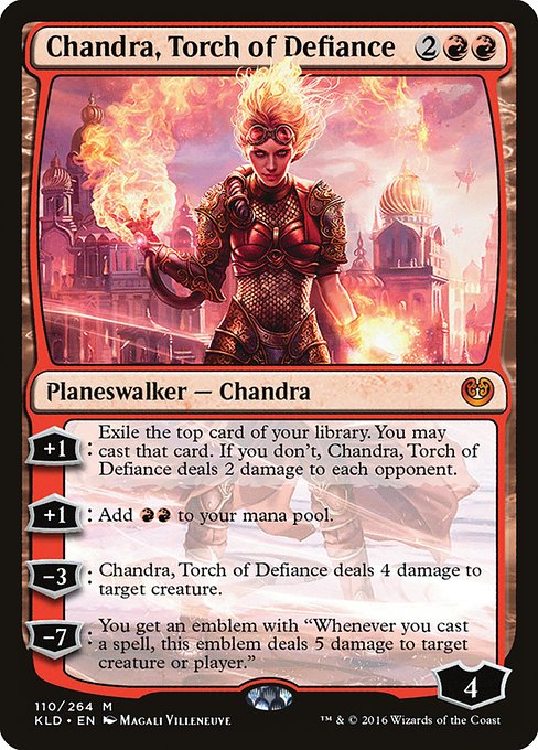 Kaladesh - 110 - Chandra, Torch of Defiance - Mythic - R - Non-foil
