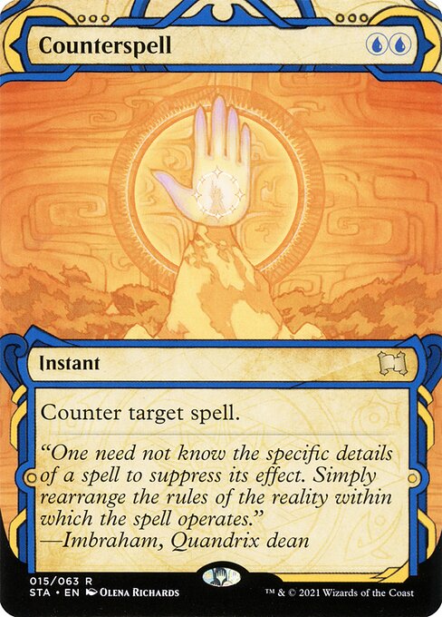 Strixhaven Mystical Archive - 15 - Counterspell - Rare - U - Foil