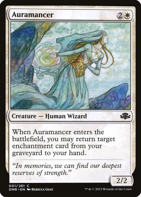 Dominaria Remastered - 1 - Auramancer - Common - W - Non-foil